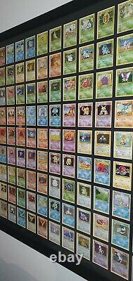 Pokemon COMPLETE SET! Base, Fossil and Jungle All 151 framed Pokémon cards