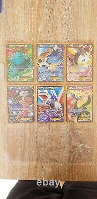 Pokemon Card Complete Set XY BaseSet Master Set, 214/146 all fullart EX