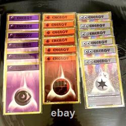 Pokemon Card Game Classic Japanese All Energy Card Complete Set