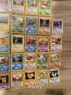 Pokemon Card Lot 135 Cards! All Original Pikachu Some 1st Edition Base Set
