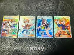 Pokemon Card Trainer Red Green Blue Special Art SR 4 SET Tag All Stars Japanese