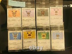 Pokemon Card Unopened Poncho Wearing Eevee Japanese 137-144/SM-P ALL 8 set Japan