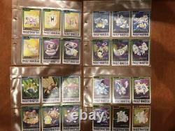 Pokemon Carddass All 153 Full Complete File Set Rare card set