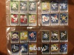 Pokemon Carddass All 153 Full Complete File Set Rare card set