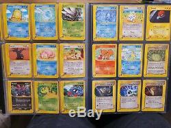 Pokemon Cards Aquapolis Complete Set Including All Holos & Crystal Cards