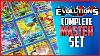 Pokemon Cards Pokemon Xy Evolutions Complete Master Set Collection
