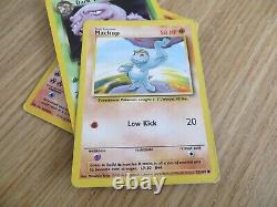 Pokemon Cards incl Machop 52/102 Base Set and more all shown