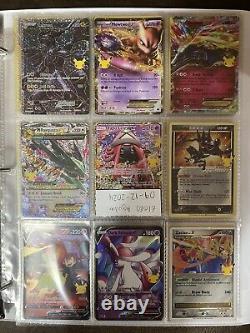 Pokemon Celebrations Complete Master Set All 50/50 Cards + Promos And Binder