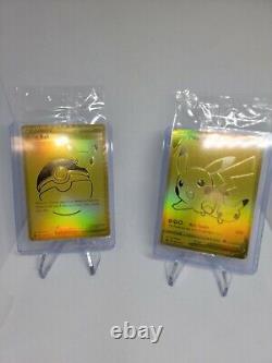 Pokemon Celebrations Master Set ALL CARDS GOLD METAL CHARIZARD/PIKACHU