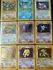 Pokemon Complete Fossil Collection All 62/62 Card Set Good Condition