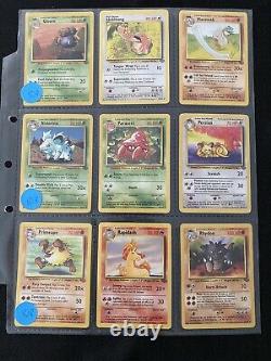 Pokemon Complete Jungle Full Set 64/64 All Cards And Holos PLAYED Condition