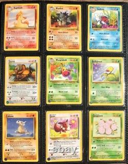 Pokemon Complete Jungle Non Holo Set (ALL PACK FRESH MINT)