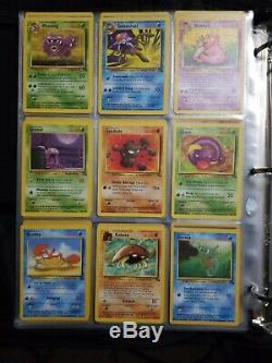 Pokémon FOSSIL Complete Set All Cards 62/62