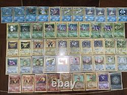 Pokemon Holo Wotc Jungle Base Set Vintage Rare 50 Card Lot All Holo Rares Psa
