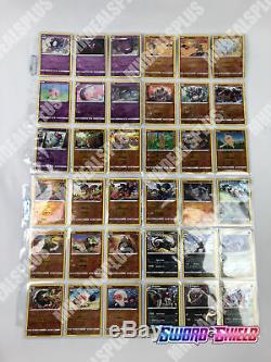 Pokemon TCG SWORD & SHIELD MASTER SET COMPLETE 381 CARD SET ALL REVERSE HOLO