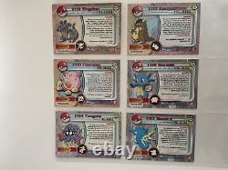 Pokemon Topps Complete Series 2 Set All 72 Cards in 9 Pocket Pages & Folder