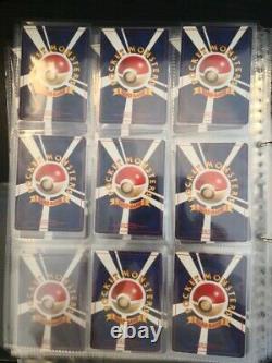 Pokemon card All old back Holo & Rare Japanese lot set