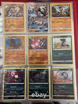 Pokémon sun and moon guardians rising complete set all cards 1-145