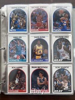 RARE 1989 NBA Hoops Trading Cards FULL SET ALL NEAR MINT only 1 Missing