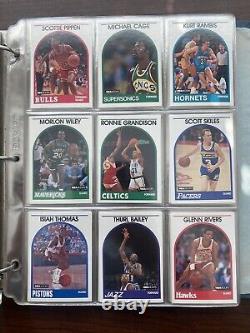 RARE 1989 NBA Hoops Trading Cards FULL SET ALL NEAR MINT only 1 Missing