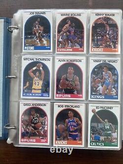 RARE 1989 NBA Hoops Trading Cards FULL SET ALL NEAR MINT only 1 Missing