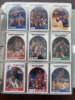 RARE 1989 NBA Hoops Trading Cards FULL SET ALL NEAR MINT only 1 Missing