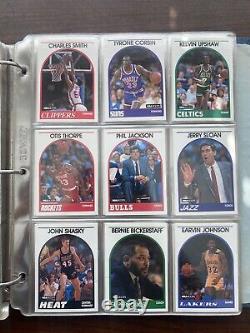 RARE 1989 NBA Hoops Trading Cards FULL SET ALL NEAR MINT only 1 Missing