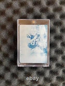 Rob Gronkowski #5- 2015 Topps Inception 1/1 Patriots- Not A Printing Plate