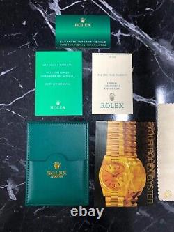 Rolex Watch Box All Set 31.00.04 It Has Certificate, Warranty Certificate, Card