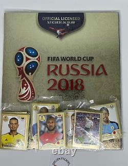 Russia 2018 Gold Edition Complete Set With All Sticker And Empty Album Swiss