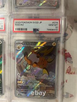 SET Of 4 Pokemon (Japanese) AR Cards set All 4 Slabs Are PSA 10 GEM MINT