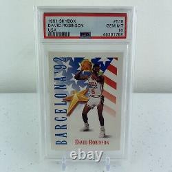 SKYBOX 1991 DREAM TEAM USA SET ALL PSA 10 Jordan Magic Bird Barkley 544 545 546
