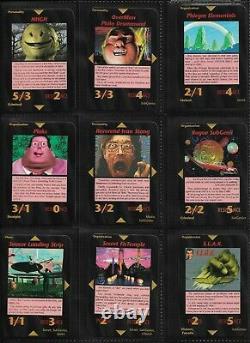 SUBGENIUS EXPANSION ALL 100 SET 1998 Illuminati INWO Card Game