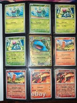 Scarlet & Violet 151 Master Set Incomplete All Double Rare Cards Included