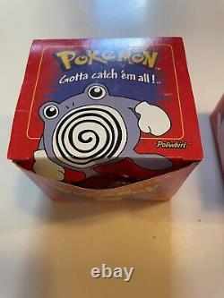 Set All 6 RED Pokemon 23k Gold Plated Trading Card 1999 Burger King SEALED