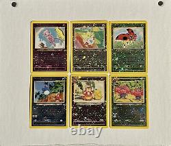 Southern Islands All 6 English HOLO CARDS SET Mew Slowking Marill Togepi Etc NM