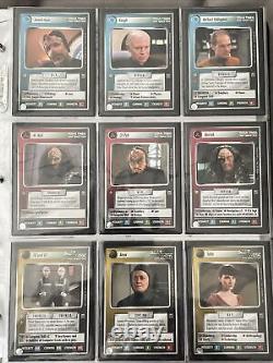 Star Trek CCG The Dominion Complete Set With All 4 WB Preview Cards