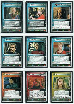 Star Trek Ccg All Good Things, Agt Complete Set Of 41 Cards