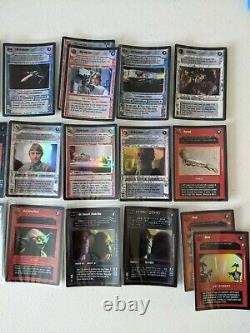 Star Wars CCG Lot of 27 Foil Cards ALL 3 REFLECTIONS, SETS ALL SHINY SWCCG