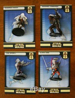 Star Wars Miniatures CLONE STRIKE Set COMPLETE with ALL 60 CARDS & MAP & POSTER