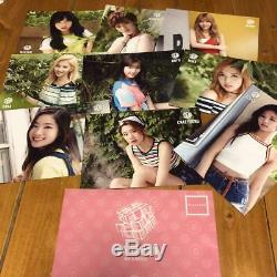 TWICE JYP NATION 2016 Official Goods Photo Post Card 9 Set All Member Complete