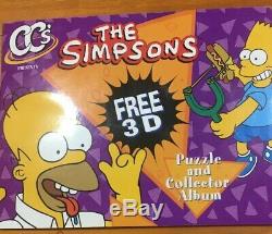 The Simpsons CCs Complete Set With Album. All Tazos Cards Fantastic condition
