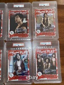 The Warriors- TOPPS Trading Cards The Complete Set ALL PSA 10