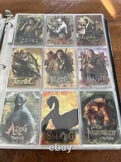 The hobbit the desolation of smaug complete set card With All Insert Set Master