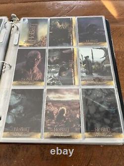 The hobbit the desolation of smaug complete set card With All Insert Set Master