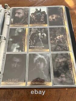 The hobbit the desolation of smaug complete set card With All Insert Set Master