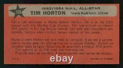 Tim Horton All-star Sp 1964-65 Topps 64-65 No 105 Vgex+ 13109