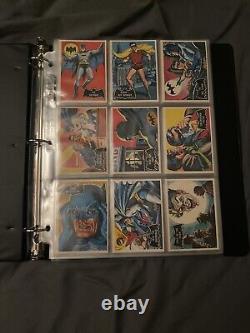 Topps Batman 1989 Deluxe Reissue Edition Complete 143 Set (All In Card Sleeves)