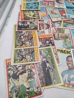 Topps Football Cards Set 1972 All Common Cards 154 Total