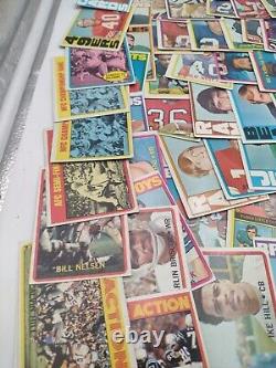 Topps Football Cards Set 1972 All Common Cards 154 Total